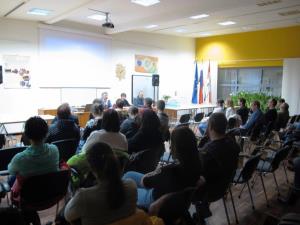 Srečanje prvih posredovalcev v čebelarskem centru